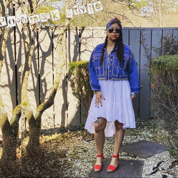 Studded Denim Jacket - Picture 2 of 7